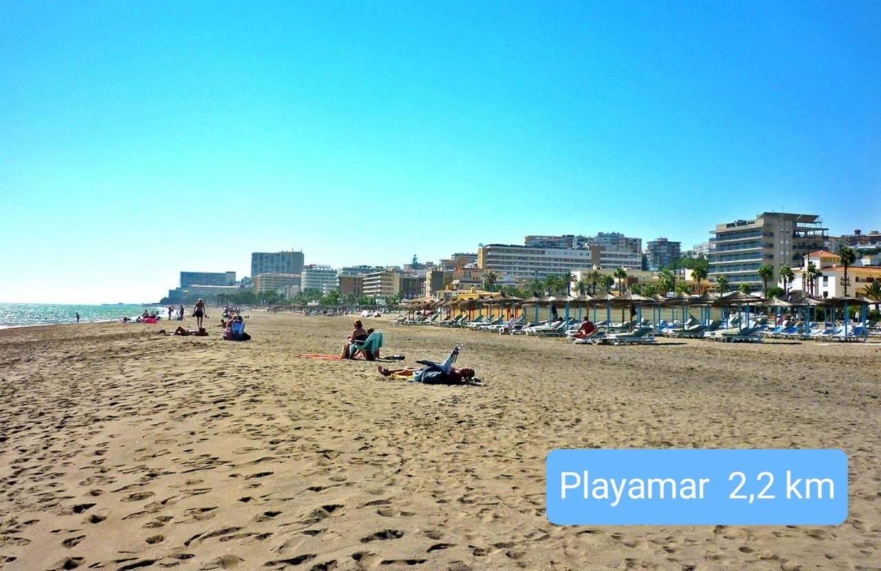 Saltillo Alto Gray Studio. Vistas Al Mar Y Piscina Torremolinos Eksteriør billede